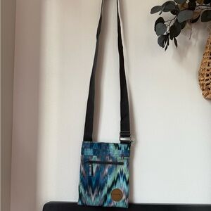 Dakine Jive Blue and Black Crossbody Bag